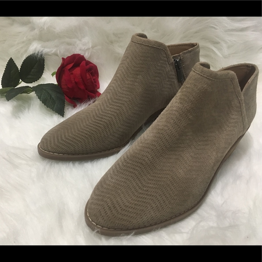 NWOT✨Lucky Brand💥Ankle boots/suede tan/size 8.5